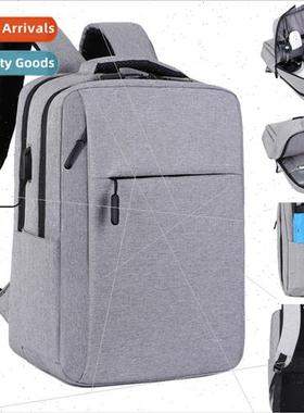 Shoulder bag men new business commuting backpack USB shoulde