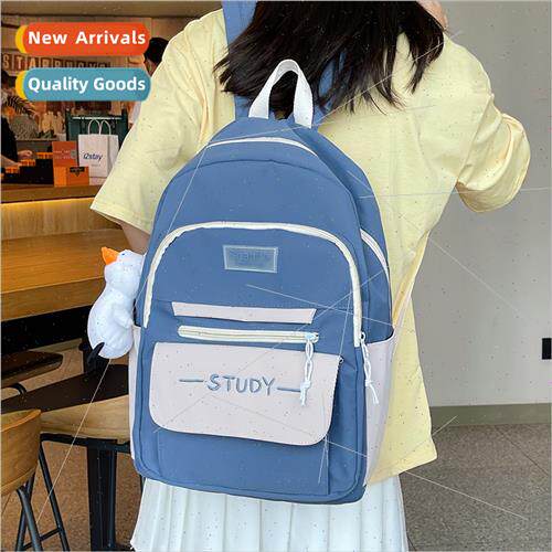School season new student shoulder bag Korean campus seconda