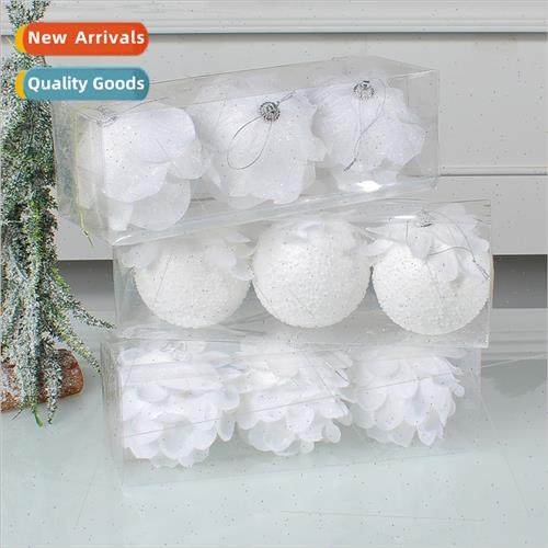 Christmas Tree Christmas Balls Hanging Whe Petal Foam Balls