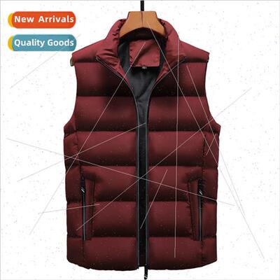 Cotton undershirt fall winter men tide brloose sleeveless co