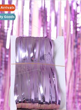 Glossy rainscreen birthday party backdrop decoration wedding