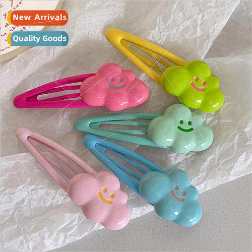 Koreacolorful hair card clouds bb clip sweet cartoon bangs s