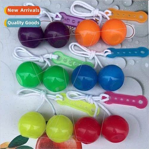 Crash ball hand crank double touch tada ball children impact