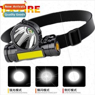 light rechargeable far LED near strong and headlamp