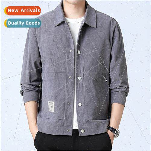 Corduroy jacket jacket 2023 fall new youth nd casual busines