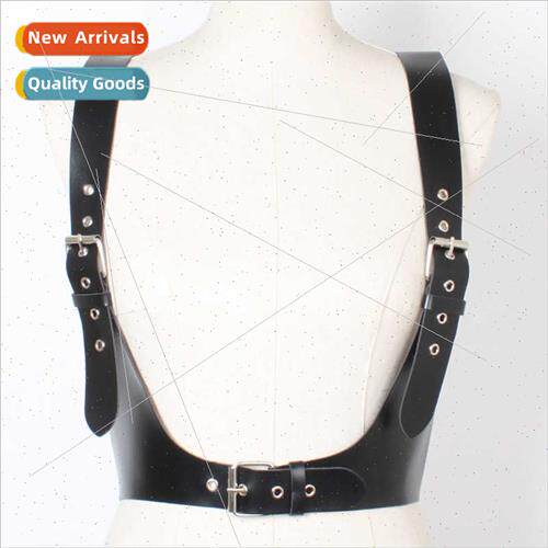 Black back belt waist seal female versatile double shoulder