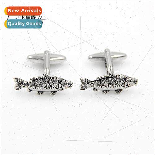 Eco-friendly copper plating fun fish shape men personalized