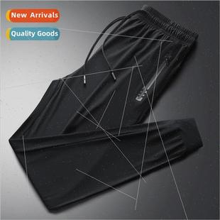 pants siz 2023 large stch men casual new summer Ice