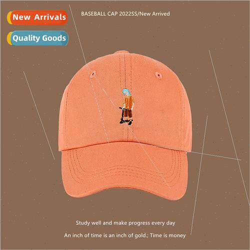 Baseball cap children spring fall Korean  student couple wh