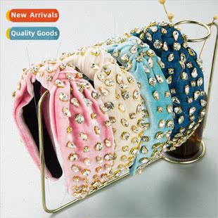 baroque hair sewing Hair diamonds new glass vers bands