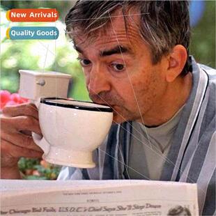 Toilet cup creative spoof compulsion toilet ceramic coffee c