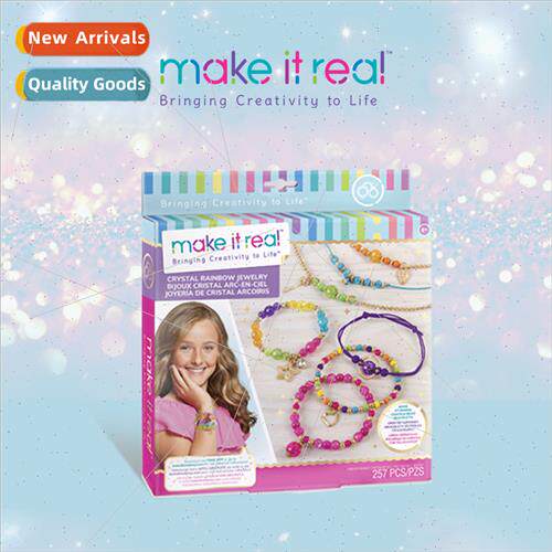 UK    children crystal bracelet girls jewelry handmade DIY m