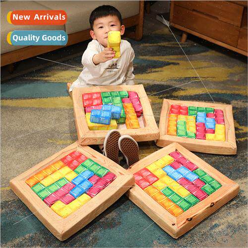 Creative Tetris Puzzle Cushion Plush Toys Puzzle Cube Dolls