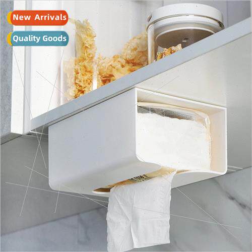 No-punch paper towel drawer creative kchen living room -mark