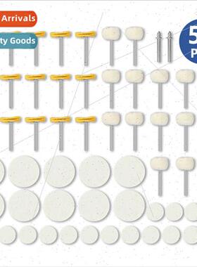 Polishing Wheel K 3.0/3.175mm Cotton Shank Disc Pad Polishin