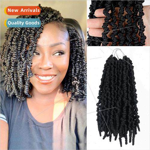 Wig Europe Bombtwist Wrapped Tube Braid Crochet Hair Dirty B