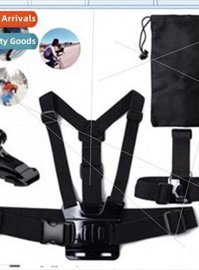 适用gopro11 chest strap set three go pro headbaction cam cam