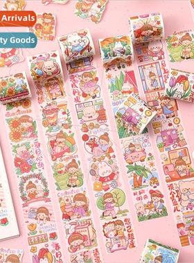 Pillow Head Girl  2 washi tape comes wh release paper creati