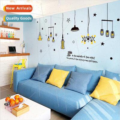 Creative personaly chandelier self-adhesive wallpaper sticke