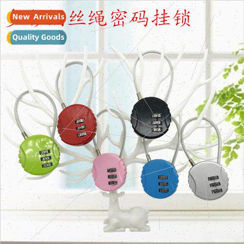 503B luggage lock soft wire rope combination lock padlock an
