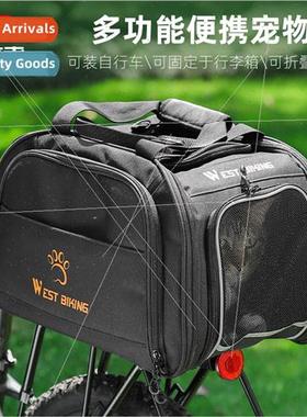 Bike Bag Pet Bag Cat Bag Outing Portable Bag Kten Puppy Cros