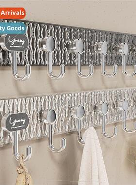 No-hole dormory wall hooks adhesive door hangers clothes tow