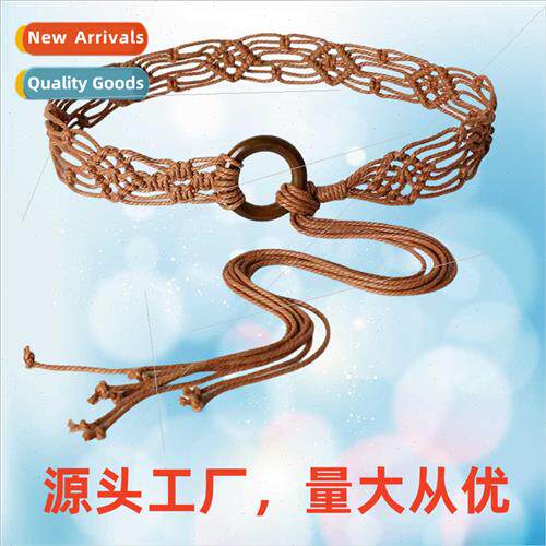 Braided Tassel Belt Women Dress Decoration Hundreds Korean K