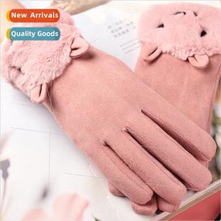 Gloves skiing cute mountaineering touch screen outdoor cycli