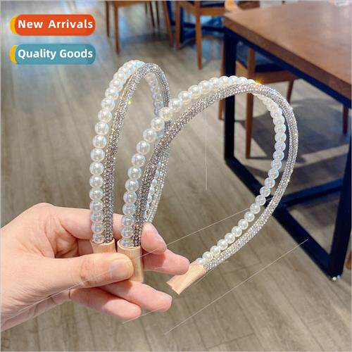 Korea sweet fashion imation pearl hair band female simple ou