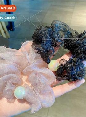 mermaid  mesh yarn large intestine hair band new simple seni