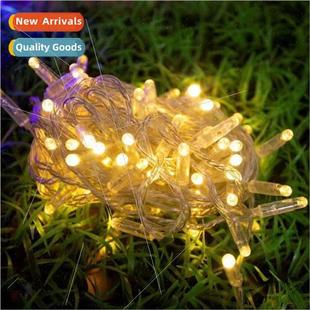 lights string thicker wire waterproflashing LED outdoor glue
