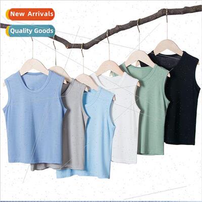 Modal summer children thin undershirt boys girls sling pajam