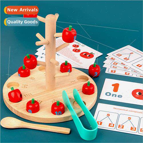Fun apple picking game children learn math early education p