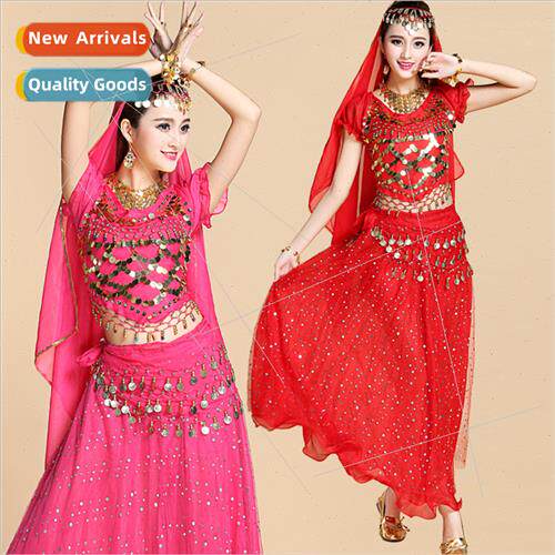 Adult Belly Dance Practice Set Indian Dance Ethnic Dance Per