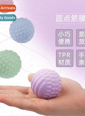 Macaroon Color Plantar Fascia Massage Balls Waist Back Neck