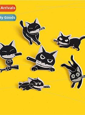 Dagger team black cat sheriff wh a knife guard a knife flow