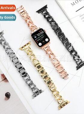 适用Apple Applewatch876SE543 single row quick release cowboy