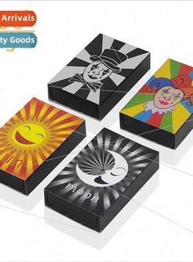 Clown Synchronized Matchbox Sun Moon Yin Yang Box Face Chang