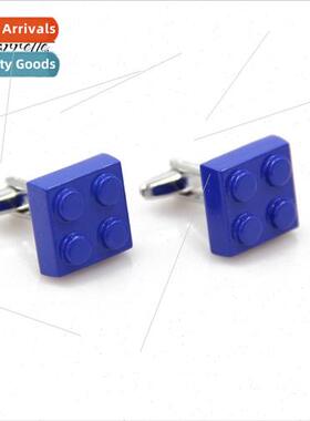 Multi-color simple square personalized cufflinks cufflinks m
