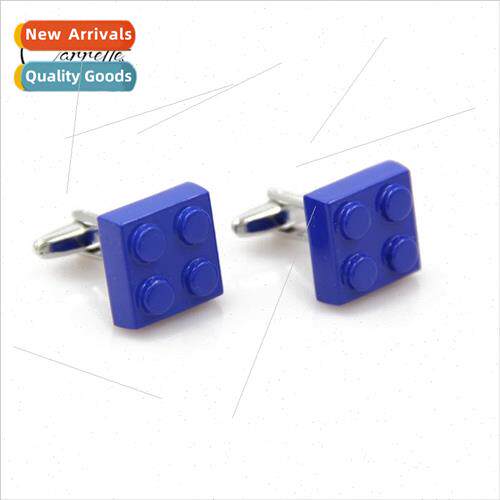 Multi-color simple square personalized cufflinks cufflinks m
