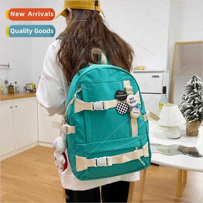 schoolbag high value junior high school students large capac