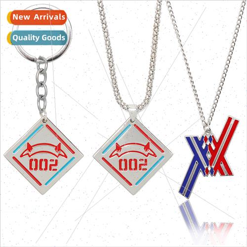 Anime Peripheral Jewelry  Team 002 Necklace DARLING in the F