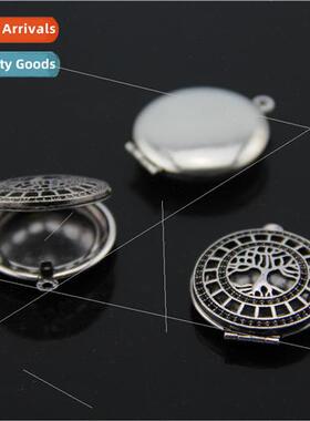 Magic Box Pendant DIY Jewelry Accessories Big Tree Skeleton