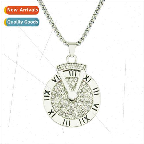 Europe ins nd men women full diamonds Roman numerals turntab