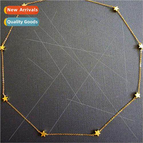 Europe necklace bohemian popular collarbone chain female fas