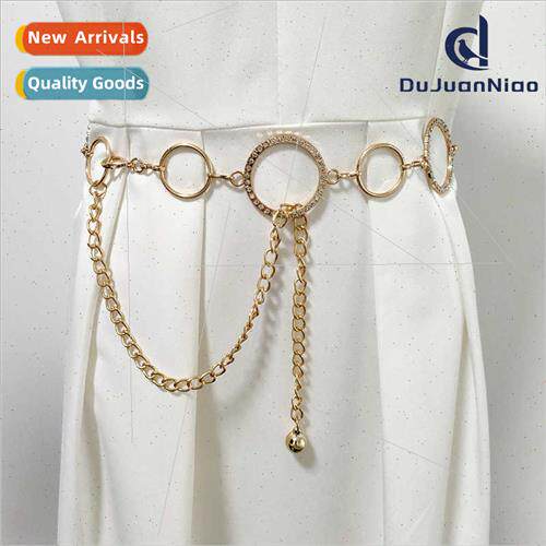Women waist chain diamonds accessories female metal chain sk
