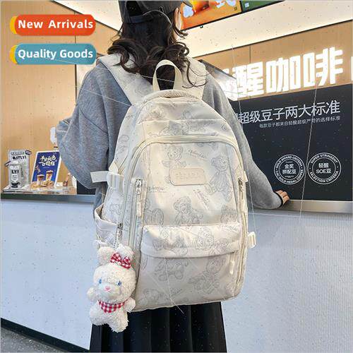 Schoolbag middle school girls high value return bear shoulde