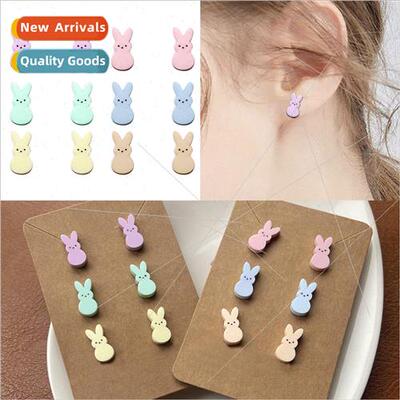 LP Easter Bunny Earrings Cute Bunny Earrings Easter Party Je