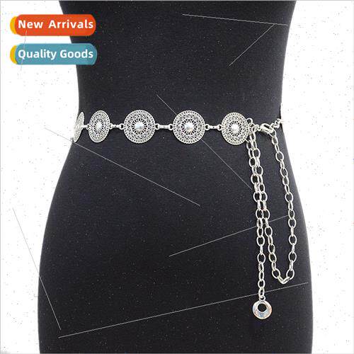 Europe ladies belt women casual decoration girdle Slim chain
