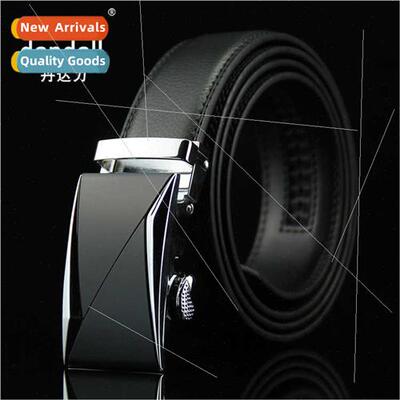 new leather belt men belt automatic buckle cowhide pants bel